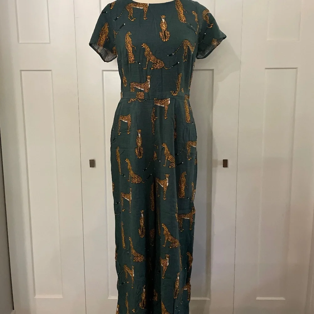 ModCloth leopard jumpsuit - Picture 1 of 1